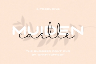 Muiden Castle Duo Font Download