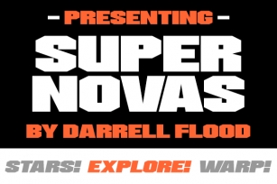 Supernovas Font Download
