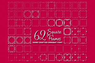 Square Frames Font Download