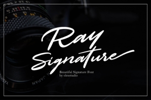 Ray Signature Font Download
