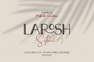 Larosh Sithal Duo Font Download