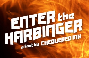 Enter The Harbinger Font Download