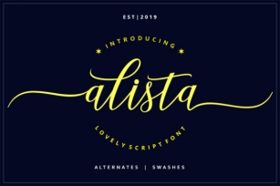 Alista  Font Download