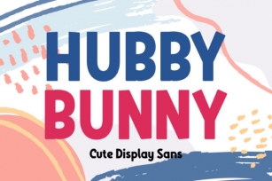 Hubby Bunny Font Download