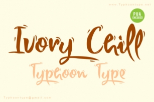 Ivory Chill Font Download