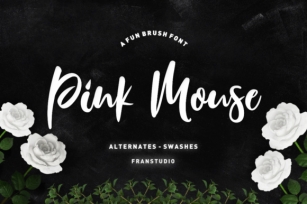 Pink Mouse Font Download