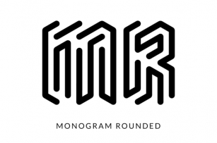 Monogram Rounded Font Download