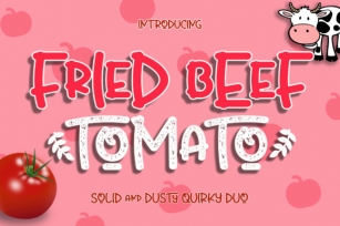Fried Beef Tomato Font Download