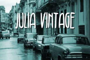 Julia Vintage Font Download