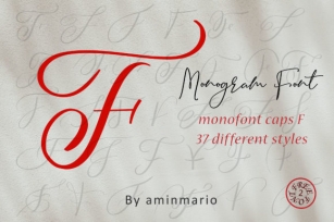 Monogram F | Monofont Caps F Font Download