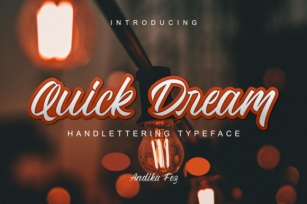 Quick Dream Font Download