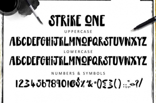 Strike One Font Download