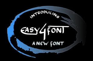 Easy 4 Font Font Download