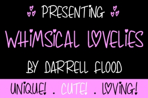 Whimsical Lovelies Font Download