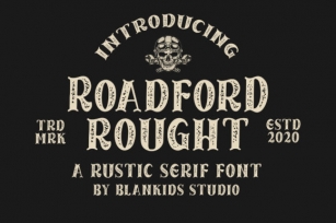 Roadford Rought Font Download