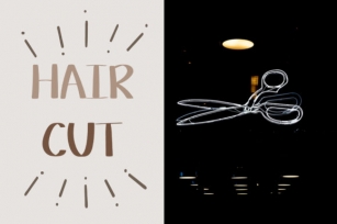 Hair Cut Font Download