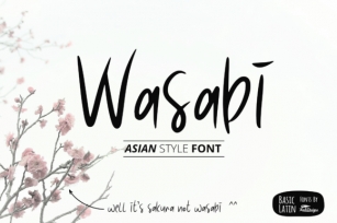 Wasabi Font Download