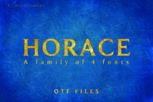 Horace Font Download