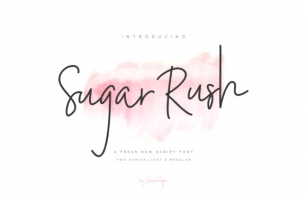 Sugar Rush Font Download