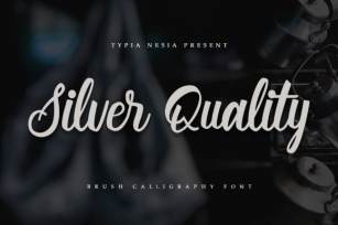 Silver Quality Font Download