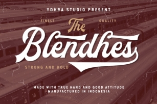 The Blendhes Font Download