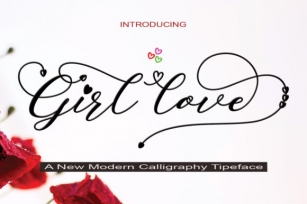 Girl Love Font Download