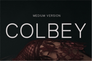 Colbey Medium Font Download