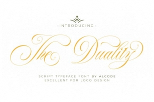 The Duality Font Download