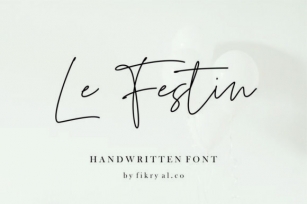 Le Festiin Font Download