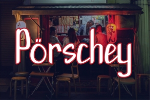 Porschey Font Download