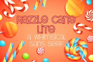 Razzle Cane Lite Font Download