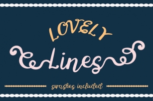 Lovely Lines Font Download