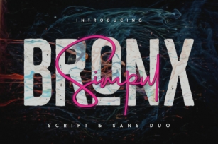 Bronx Simpul Duo Font Download