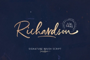 Richardson Font Download
