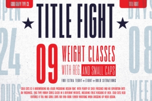 Title Fight Font Download