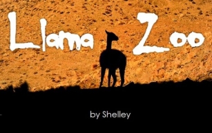 Llama Zoo Font Download