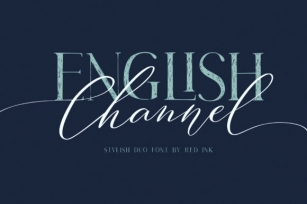 English Channel Duo Font Download