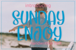 Sundayenjoy Font Download