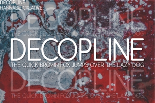 Decopline Font Download