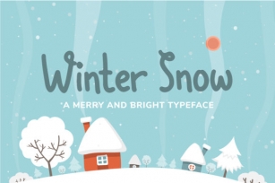 Winter Snow Font Download