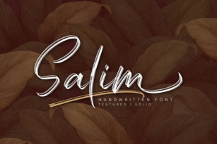 Salim Font Download