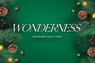 Wonderness Font Download