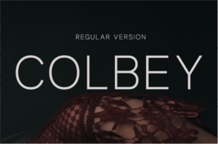 Colbey Regular Font Download