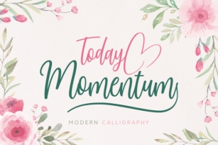 Today Momentum Font Download