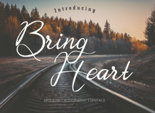 Bring Heart Font Download