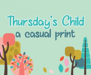 Thurday's Child Font Download