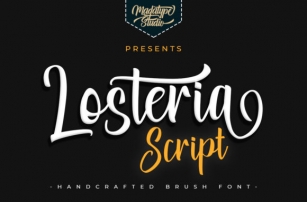 Losteria Script Font Download