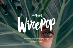 Wirepop Font Download