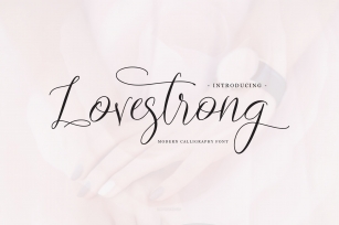 Lovestrong Font Download