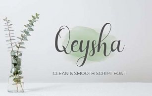 Qeysha Script Font Download